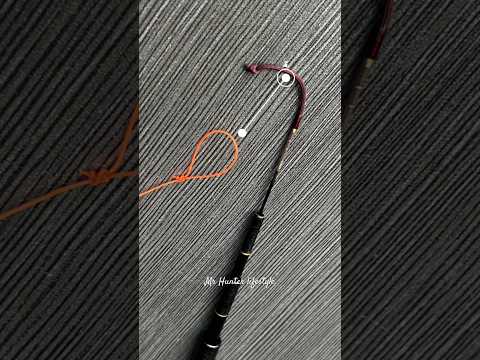 easy way to put line On a fishing pole