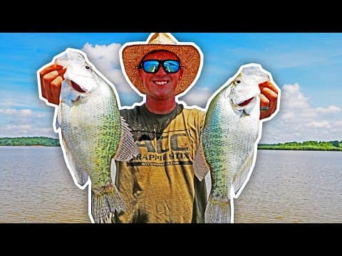 FISHING THE BEST CRAPPIE LAKE IN THE WORLD