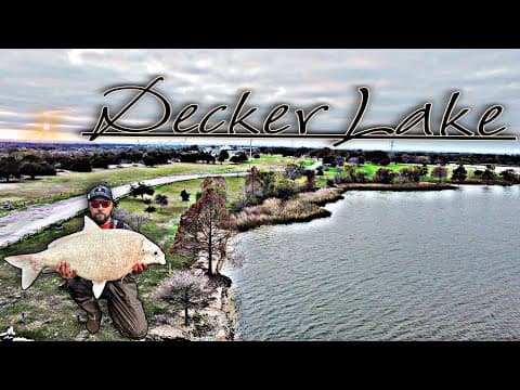 Catching GIANT Buffalo fish in Austin Texas **Decker Lake** | How to make carp bait