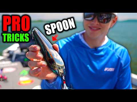 The MOST Important TRICKS to fishing a Spoon for BASS