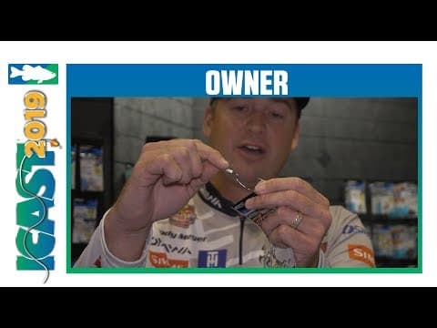 Owner Darter Head Offset Jig Head with Cody Meyer | iCast 2019