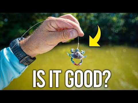 Tiny Savage Gear 3D Blue Crab... is it good? (Lure Review)