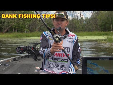 The Best Bank Fishing Texas Rig Tips and Tricks - How To from Kyle Welcher | Bass Fishing