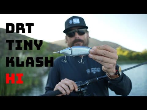 Mike Gilbert's Favorite Ways To Fish The DRT Tiny Klash Hi To Catch More Fish!