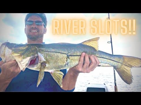 Fishing for keeper Snook in the St Lucie River