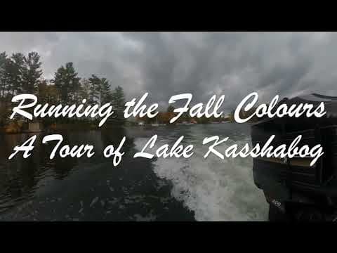 Running the Fall Colours. A Tour of Lake Kasshabog