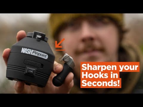 Sharper carp hooks in seconds! We test Nash Tackle&#39;s PinPoint Hook Doctor | Carp Fishing 2021
