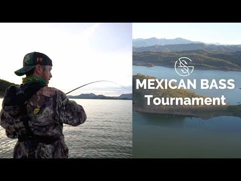 Catching GIANT BASS in MEXICAN MOUNTAINS