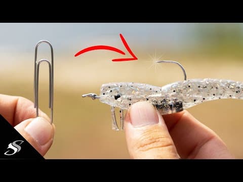 Paperclip Fishing HOOK Hack? Will it Work?