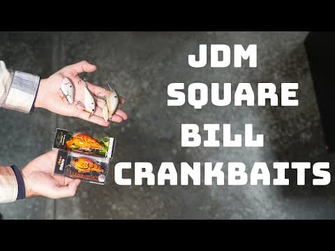 5 Under The Radar JDM Square Bill Crankbaits That Guys Don&#39;t Know About!