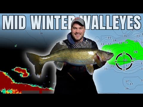 Mid-Winter Walleye Tips 🔥 (CRAZY Action!)