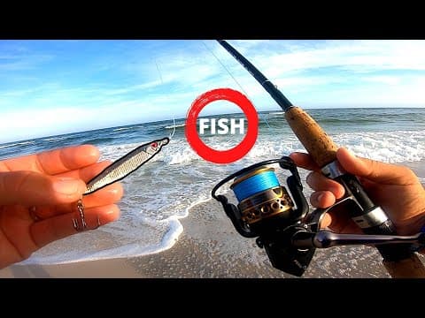 Casting SHINY Lures During Fish Feeding FRENZY