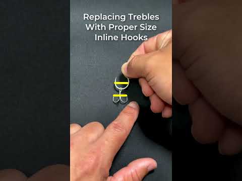 Matching The Right Size Single Inline Hooks When Replacing Trebles