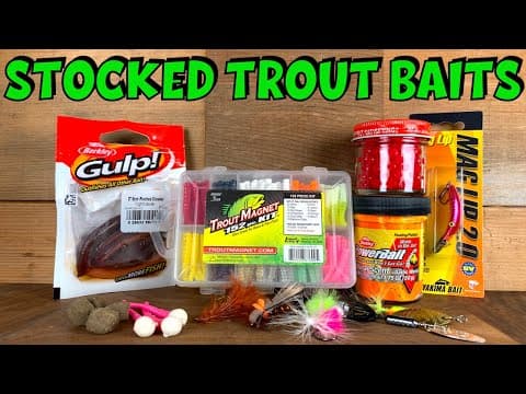 Top 10 Stocked Trout Fishing Baits