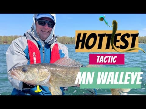 Hottest Tactic for Minnesota Walleye | Leech Lake