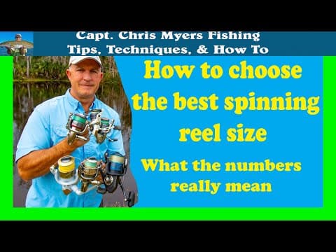 How to choose a spinning reel size (which one is best)