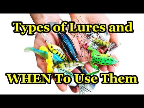 Fishing with Lures for Beginners - When to Use (Underwater Fishing Lures)