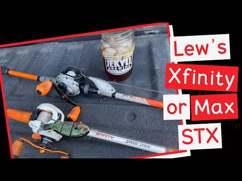 Lews Xfinity or Abu Garcia Max STX which is a better Baitcaster for you?