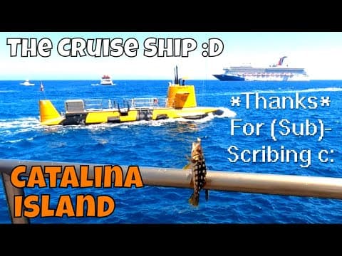 *1000 SUB SPECIAL!* RED SCULPIN?! :O Cruise And Fishing In Catalina Island CA