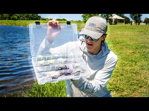 The ONLY Fishing Lures You NEED For Pond Bass Fishing (Pond Fishing ESSENTIALS)