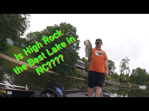 High Rock Lake Bass Fishing is Incredible