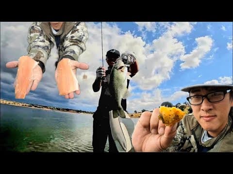Bass fishing Eastman Lake,  Catch and Cook!!
