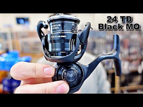 The BEST light tackle fishing reel? | DAIWA 24 TD Black MQ