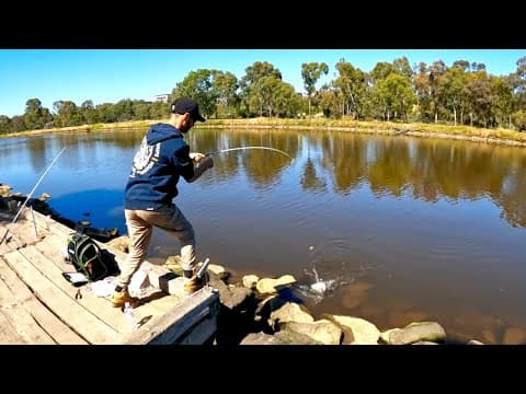 Land Based Fishing the Maribyrnong River - Simple Techniques that work