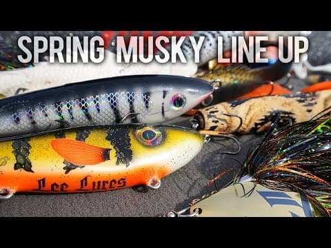 Best Spring MUSKY BAITS - Todays Angler Choices