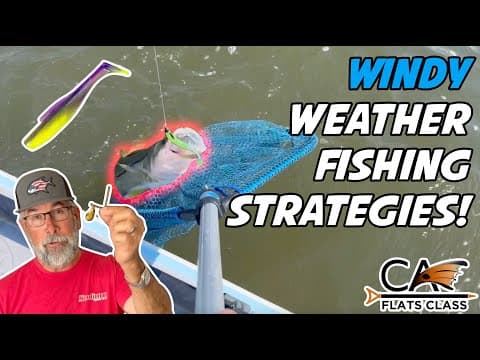 Windy Weather Fishing Strategies! | Flats Class YouTube