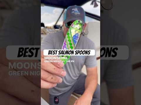 Best Spoons For Lake Michigan Salmon! Captain Chris Ingalls shares his favorites. #fishing
