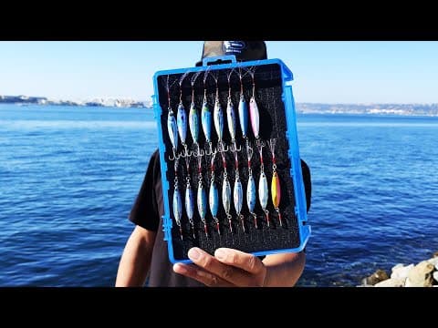 How To Fish Micro Jigs -- Micro Shore Jigging