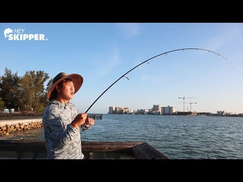 Simple Pier Fishing Methods- ANYONE can catch fish!