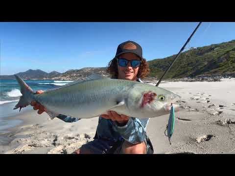 Simple Aussie salmon lure fishing