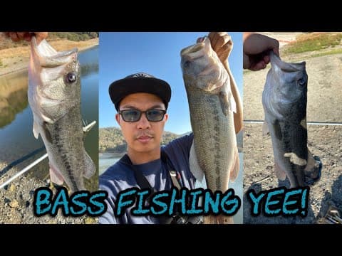 Stevens Creek Reservoir | BASS FISHING!! YEE!!