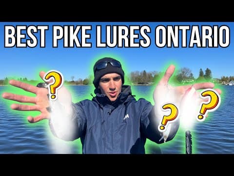These are the BEST Lures for Spring Pike Fishing! (2025)