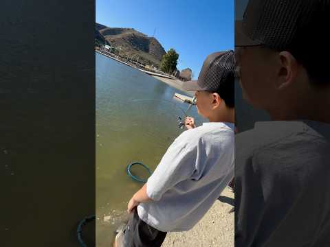 PYRAMID LAKE CA ONE OF THE BEST LAKES TO FISH FOR TROUT IN SOCAL | WINTER MARCH 2025 #socalfishing
