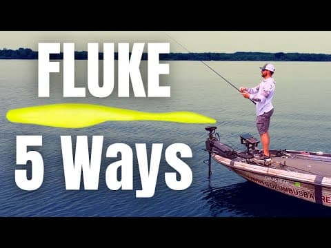 5 WAYS To FISH a FLUKE (Soft Jerkbaits Are The BEST)