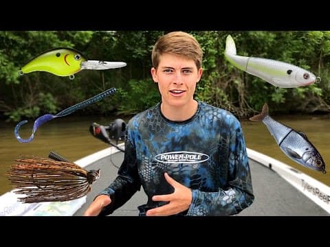 Top 5 Summer Bass Fishing Lures!! Tips & Tricks