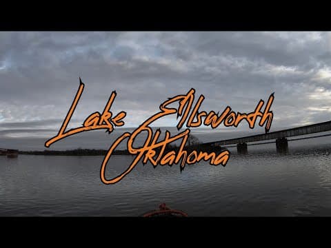 Lake Ellsworth, Ok Kayak Bass Fishing