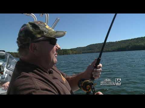 Pocono Outdoors Guy Striper Fishing Beltzville Lake