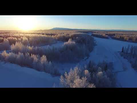 Deshka Landing Winter Aerial Tour