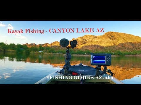 Kayak Fishing Canyon Lake AZ