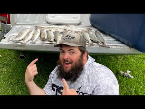 Chasin&#39; trout in Barataria Bay