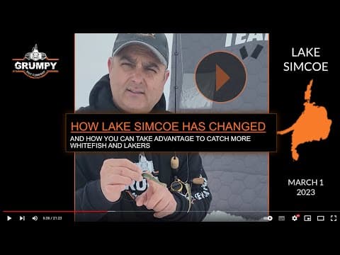 TIPS FOR CATCHING LAKE SIMCOE WHITEFISH & LAKE TROUT 2023