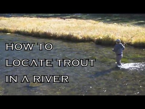 How to Find Trout In Rivers Part 2