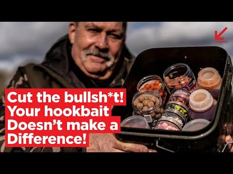 Does your hookbait 𝘳𝘦𝘢𝘭𝘭𝘺 make a difference? 𝗡𝗢! according to Ian Chillcott | Carp Fishing