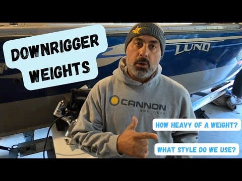 What Downrigger Weight to use for Trolling?