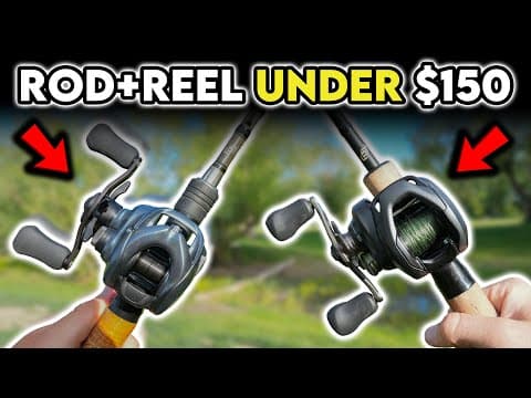 The Top 5 Baitcast Combos Under $150! Rod/Reel Package Buyers Guide