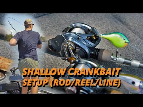 Shallow Crankbait Setup (Rod/Reel/Line) - Patrick Walters